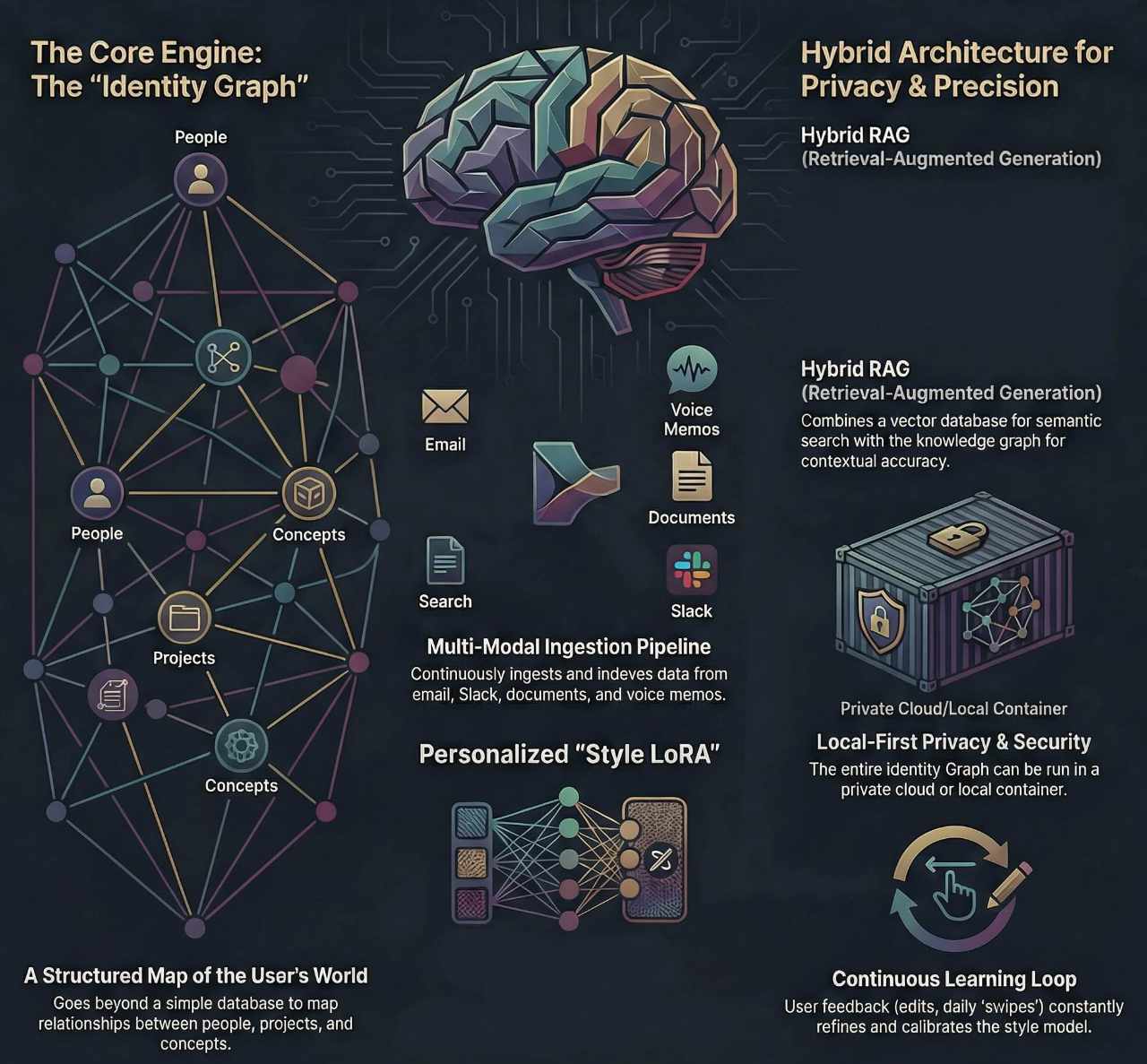 Meaya Technical Foundation Infographic